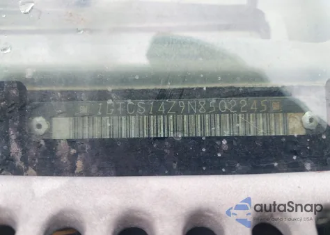 1992 GMC Sonoma z USA, uszkodzony, nr VIN 1GTCS14Z9N8502245